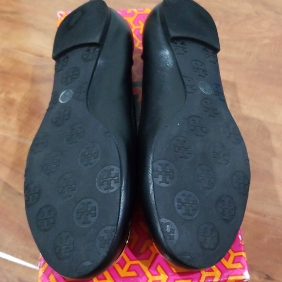 Tory burch reva black ballet flat shoes - Picture 6 of 8